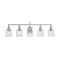 Z-Lite Bryant 5 Light Vanity, Brushed Nickel And Clear Seedy 734-5V-BN - alternate 2